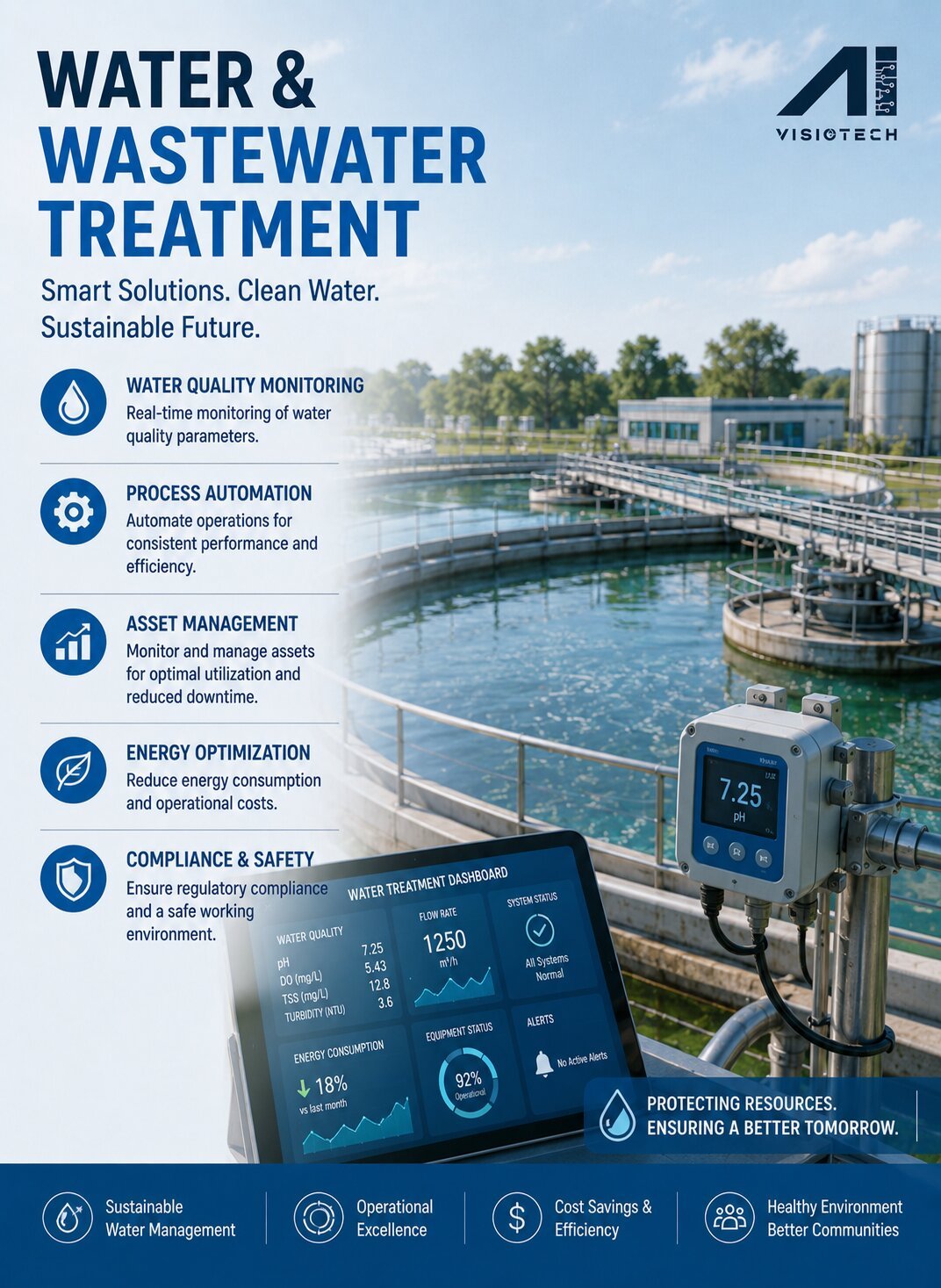 water & wastewater treatment